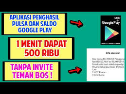 Aplikasi penghasil pulsa ini tidak terlalu populer tetapi imbalan pulsanya cukup besar. Aplikasi Penghasil Pulsa Dan Saldo Google Play Gratis Tercepat Dan Terbaru 2019 1 Menit 500 Ribu Youtube