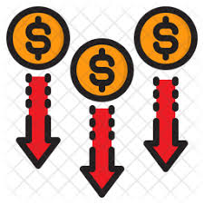 A loss of 50 percent or more from stocks bought on margin equates to a loss of 100 percent. Free Money Loss Colored Outline Icon Available In Svg Png Eps Ai Icon Fonts