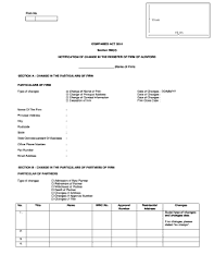 The proceeds of the sale shall be received by the company and applied application of in payment of may be effected by transfer in writing in the usual common form conforming with the act and/or approved. Fillable Online Firm No Companies Act 2016 Section 265 4 Notification Mia Fax Email Print Pdffiller