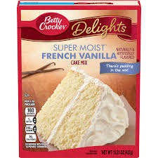 By 1940, betty crocker cake mix was among the most popular boxed cake mixes. Betty Crocker Supermoist French Vanilla Cake Mix 15 25 Oz Box Cake Mix Meijer Grocery Pharmacy Home More