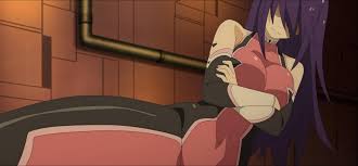 maria slime, edens zero, anime screenshot, highres, stitched,  third-party edit, 1girl, bodysuit, breasts, detached sleeves, large  breasts, long hair, purple hair - Image View - | Gelbooru - Free Anime and  Hentai Gallery