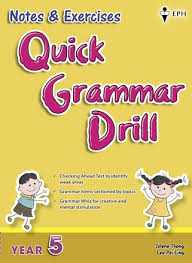 Tahun 3 Notes Exercises Quick Grammar Drill English