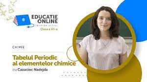 Chimie Clasa A Vii A Tabelul Periodic Al Elementelor Chimice Youtube