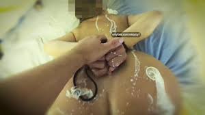 Bound Hotwife After a Wild Night - Stuffed with Condoms and Covered in Cum