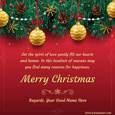 Here is a collection of christmas wishes and short christmas messages for you to sent for your short christmas greetings are the best ways to wish merry christmas to your dears and nears on. Merry Christmas Wishes Quotes With Image
