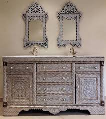 royal mother of pearl antique vanity