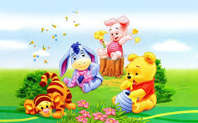 Fire & rescue • return to never land • secret of the wings • the tigger movie • tinker bell • tinker bell and the great fairy rescue • tinker bell. Winnie The Pooh Tigger Piglet And Eeyore Little Babies Cartoon Background Hd Resolution 1920 1200 Hd Wallpaper Wallpaperbetter