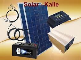 1000watt Inselanlage Komplett Set Fur Camping Garten Und Haus Solar Pv Anlage Ebay