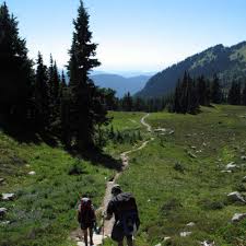 The 93 mile (150 km) wonderland trail encircles beautiful mount rainier. Circling Rainier Wonderland Trail The Spokesman Review
