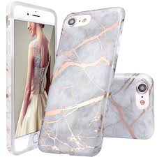 Iphone 6 Case Iphone 6s Case Doujiaz Gray Rose Gold Amazon Co Uk Electronics Iphone8case Marble Phone Case Iphone Iphone Phone Cases Iphone Cases