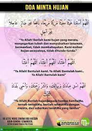 Doa Minta Hujan Doa Hujan Allah