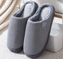 Cotton Slippers Season Indoor Home Bag And Couple Warm Shoes