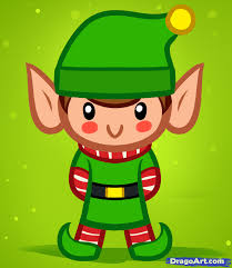 How To Draw A Christmas Elf For Kids Christmas Art For Kids Christmas Elf Christmas Drawing
