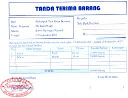 Kami sudah dipercaya konsumen baik dari dalam atau luar propinsi, kami juga ahli dalam pengiriman bibit terutama di luar jawa. Contoh Surat Tanda Terima Barang Service Nusagates