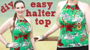How To Make A Halter Top Without A Pattern Easy Sewing Projects For Beginners Youtube Please contact me if you have any problems or questions with your order. how to make a halter top without a pattern easy sewing projects for beginners