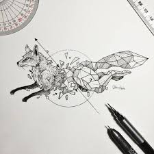 Here are the basic steps to drawing animals using geometric shapes: 40 Geometric Animal Illustrations For Many Purposes Bored Art