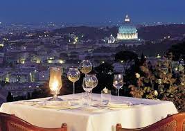 Rome From The Hotel Rome Cavalieri Pa Feature Travel Romantic Picture Credit Should Read Pa Photo Handout Best Restaurants In Rome Rome Restaurants Rome