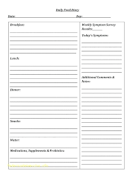 daily food chart template hitachicustomersupport info