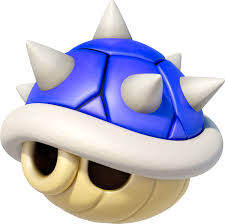 Koopa troopas come in four colors: Spiny Shell Blue Super Mario Wiki The Mario Encyclopedia