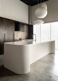 Check spelling or type a new query. Serene Elegance In This Kitchen With A Tiled Travertine Splash Back Vosgesparis