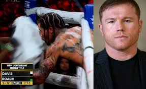 Canelo says Gervonta Davis should've been disqualified in his fight against  Lamont Roach. Canelo told Hot97: “He took a knee. You need to lose like  10-8 that round, at least. Plus, the