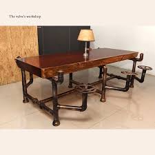 Handmade by a small business. American Industrial Pipe Office Furniture Golden Years Series Creative Pipeline Solid Wood Table Boss Table Office Desk J001 Creative Wood Furniture Desk Industrialdesk Table Aliexpress