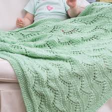 9 Lace Baby Blanket Free Knitting Patterns Blog Nobleknits