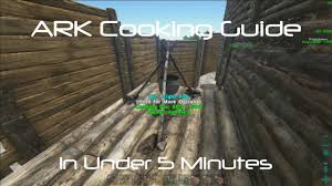 Ark Survival Evolved How To Cook Rockwell Recipes Youtube