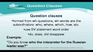 (like all clauses, a noun clause has a subject and a verb. Type Of Noun Clauses Youtube