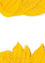 Yellow Paint With Copy Space Yellow Painting Banner Background Images Background Banner