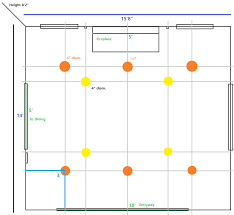 Maybe you would like to learn more about one of these? Which Layout For Recessed Lights In Living Room I Got A Couple Different Proposed Layouts From Different Lighting Contractors Yellow Orange Thank You For Your Advice Lightingdesign