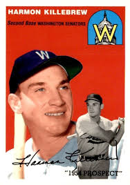 Harmon Killebrew 1994 Topps Archives 1954 Series Card #254