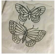 Beginner Tattoo Stencils Beginnertattoostencils In 2021 Traditional Tattoo Stencils Beginner Tattoo Stencils Traditional Butterfly Tattoo