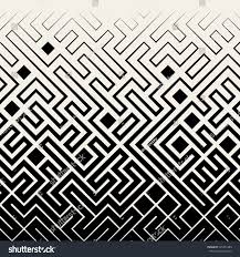 Black And White Geometric Pattern Background Stock Vector Vector Seamless Black White Square Maze Lines Halftone Pattern Background 325961489 Jpg 1 50 Tessellation Patterns Geometry Pattern Pattern Tattoo