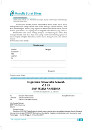 7 contoh surat dinas osis smp sma berbagai keperluan. Kelas08 Bahasa Dan Sastra Indonesia 2 Dwi Septi By S Van Selagan Issuu