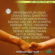 Minta Maaflah Pada Orang Yang Sakit Hati Karena Kemarahanmu Bahwa Kau Melakukannya Karena Peduli Padanya Sakit Hati Karenanya Seri Motivasi Kata Kata Kutipan