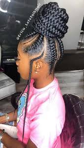25 Popular Black Hairstyles We Re Loving Right Now Page 2 Of 2 Stayglam Natural Hair Styles Braided Hairstyles Box Braids Hairstyles