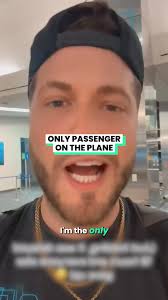 Being The Only Passenger On An Airplane