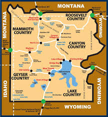 On march 1, 1872 on march 1, 1872, yellowstone became the first national park for all to enjoy the unique hydrothermal wonders. Yellowstone Map On Behance