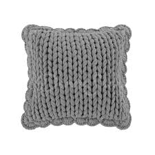 What are pillows made of. Dec Pillow Chunky Knitted