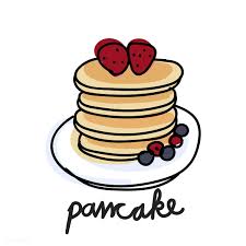Illustration Drawing Style Of Pancake Ilustraciones De Alimentos Anuncios De Comida Iconos De Alimentos
