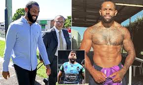 He had to come through challenges. Nrl Star Josh Addo Carr All Smiles After Beating Firearm Charge Daily Mail Online