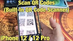 How to scan qr with iphone 12. Iphone 12 S How To Scan Qr Codes W Built In Qr Code Reader Youtube