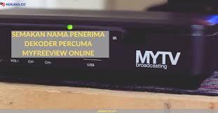 Penerima dekoder percuma adalah daripada data bantuan sara hidup rakyat (bsh). Mytv Decoder Percuma