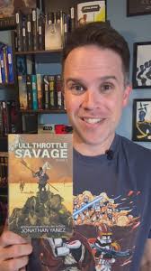 Full Throttle Savage by Jonathan Yanez is an insanely good  sci-fi/post-apocalyptic time. Available now!, Full review up