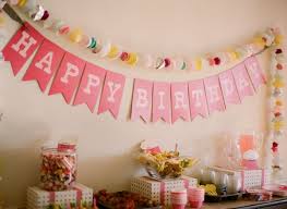 1st Birthday Birthday Decoration At Home Simple Creative Ways To Celebrate Your Roommate S Birthday Simple Birthday Decorations Cupcake Birthday Party Diy Birthday Banner
