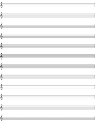 Blank Sheet Music Blank Piano Sheet Music Template 30 Days Of