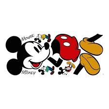 Disney mickey mouse wall stickers for kids bathroom accessories home decorative. Disney Mickey Mouse Wall Decal By Roommates