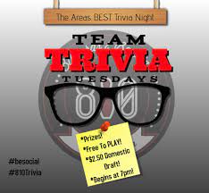 There's always something going on at the tavern! Team Trivia Of Myrtle Beach Community Facebook