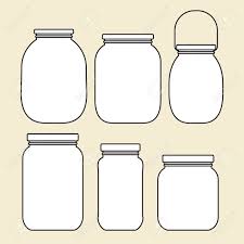 Set Of Jars Template Royalty Free Svg Cliparts Vectors And Stock Illustration Image 24190882